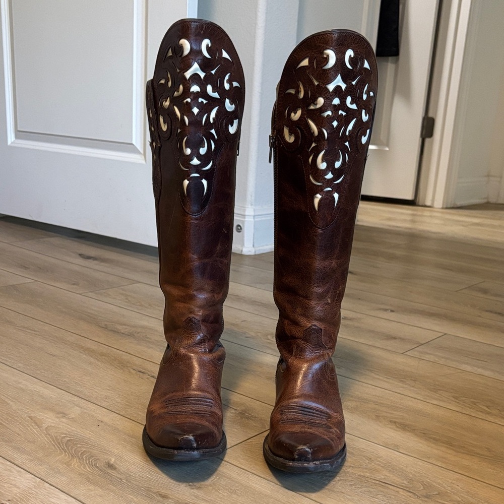 Artiat Hacienda Leather Western Boots-Size 8.5